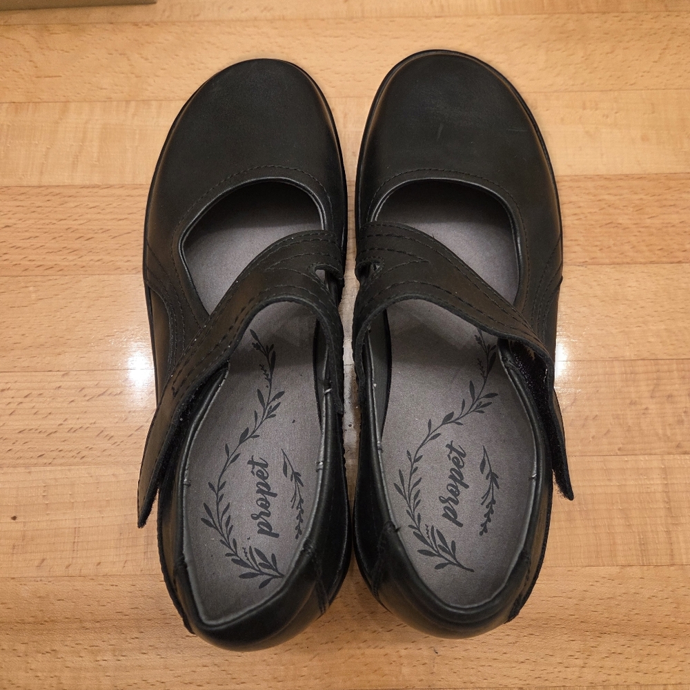 Propét Golda Women's Mary Jane Flats Black Leather Size 7.5 NEW - Picture 7 of 9